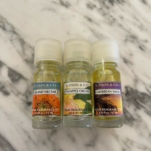 3 Slatkin & Co / Bath & Body Works Fragrance Oils